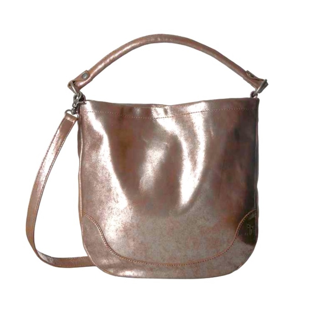 Frye Metallic Hobo Bag